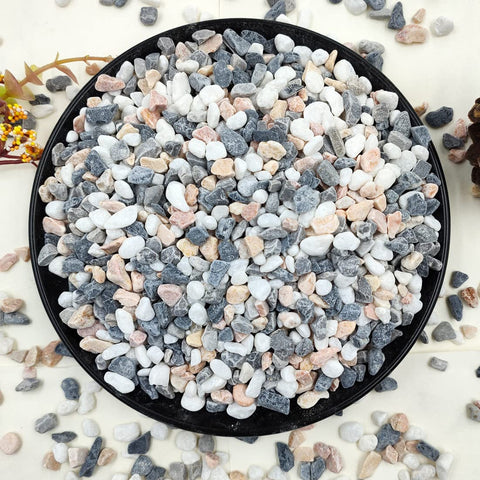 Mixed Gravel Pebbles - 0.2 Inch - 0.2 Inch / 2 Pounds